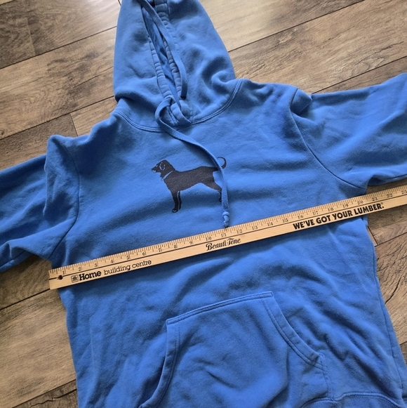 The Black Dog Collection X Small Womens Blue Hoodie - Picture 5 of 8